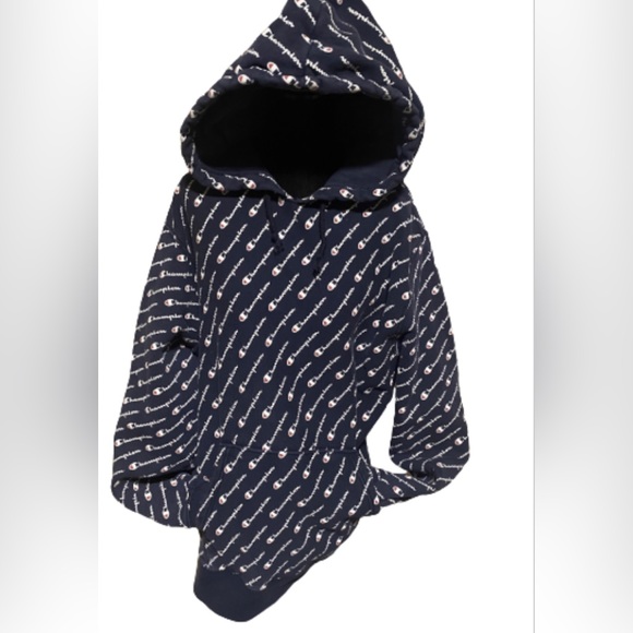 Champion Reverse Blue hoodie XL - Picture 3 of 4